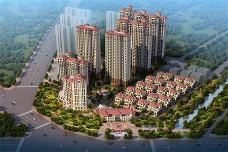 熙河湾3室2厅2卫56万43.09m2毛坯出售